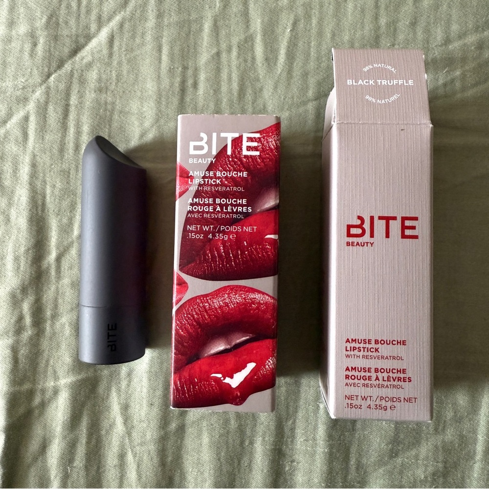 Bite Beauty Amuse Bouche Lipstick in Black Truffle, Discontinued